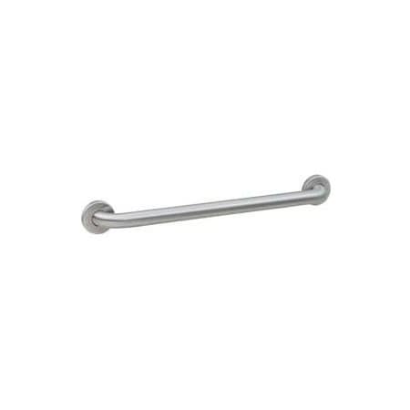 Bobrick Bobrick 1-1/4in Dia. Straight Satin Grab Bar - 36inW - B5806x36